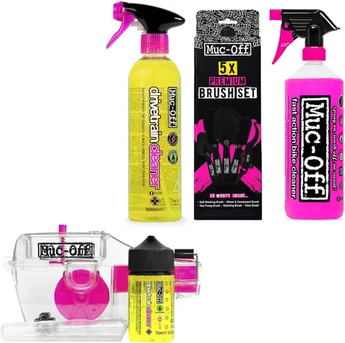 Miniatura 11 de Muc-Off Nano Tech - Limpiador de bicicletas de 1 litro Fórmula biodegradable, seguro en fibra de carbono y todas las superficies Rompe