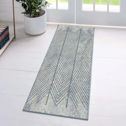Miniatura 18 de LUXE WEAVERS - Alfombra geométrica azul 2x3