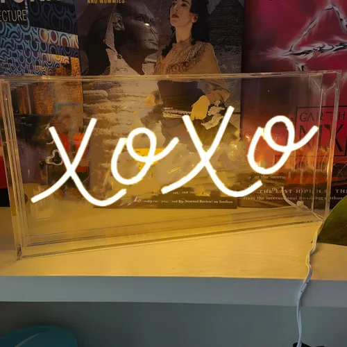 Miniatura 20 de Letrero de neón de arcoíris para bebé, letrero de neón de bebé estable alimentado por USB, luces de neón arílicas 3D para dormitorio de niños, baby