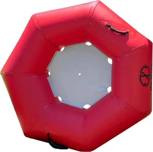 Miniatura 3 de Hardcore River Tube with Durable Triple-Layer PVC, Ergonomic Seven-Sided Design, Intuitive Handles, and C7 Valve Inflation – Ideal for Tubing
