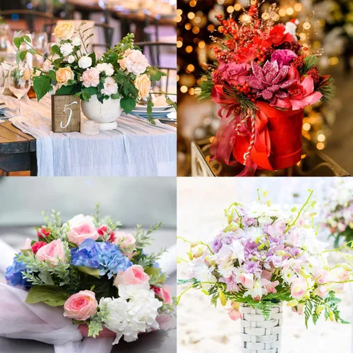 Miniatura 6 de LOMIMOS 10 piezas de ladrillos de espuma floral, suministros de bloques de floristería para arreglos florales de bricolaje 10 piezas mojadas