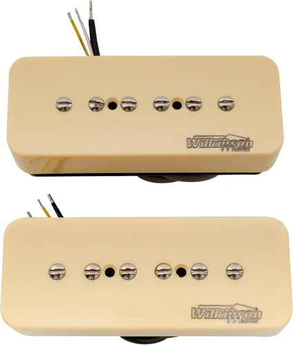 Miniatura 5 de Wilkinson M Series P90 - Barra de jabón apilada de cerámica de una sola bobina para pastillas, puente, 10K/16K para guitarra eléctrica estilo SG LP