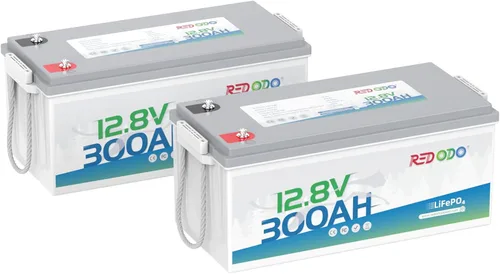 Miniatura 13 de Redodo Batería LiFePO4 de 12.8 V 50 Ah (paquete de 2), repuesto ideal para batería AGM SLA de 12 V 100 Ah, BMS integrado, 4000-8000 ciclos y 10 años