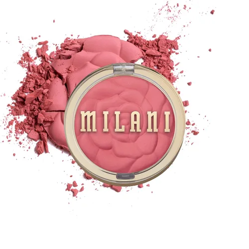 Milani Rubor en Polvo Rosa, Rubor en Polvo para Mejillas, Maquillaje Libre de Crueldad - Da Forma, Contorna y Destaca el Rostro para un Acabado Mate