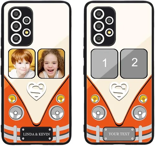 Miniatura 108 de Funda de teléfono personalizada para Samsung Galaxy S22+ / S22 Plus 5G, funda de TPU suave de vidrio templado antiarañazos personalizada con foto