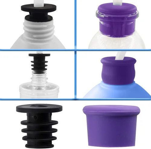 Miniatura 6 de GAGALIFE Dispensador de jabón para fregadero de cocina (níquel cepillado) y kit de tubo de extensión, cabezal completo de latón, tubo de silicona