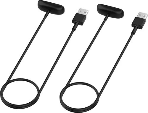 Miniatura 3 de FitTurn Cargador USB compatible con Fitbit Ace 3 Activity Tracker de 3.3 pies/39.4 in de repuesto de cargador USB Clip de carga Cable Base