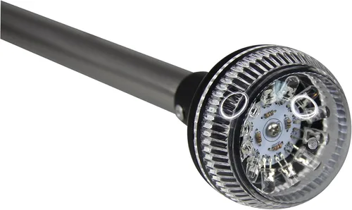 Miniatura 4 de Pactrade Marine SS 25 pulgadas LED RV ajustable plegable todo redondo 360 grados poste de popa luz de anclaje luz de anclaje para pontón, barco
