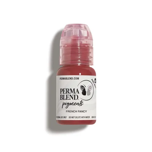 Perma Blend - French Fancy - Tinta de tatuaje rosa para maquillaje permanente - Tinta microblading para rubor labial para mejorar el color - Rubor