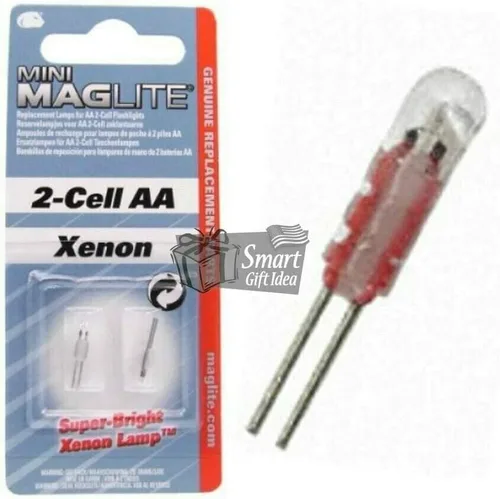 Miniatura 4 de Maglite Lámparas de repuesto para mini linterna AA de 2 celdas, paquete de 2
