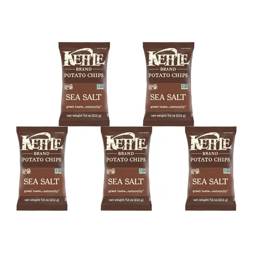 Miniatura 14 de Kettle Brand - Papas fritas, jalapeño, una sola porción 1.5 onza (paquete de 24)