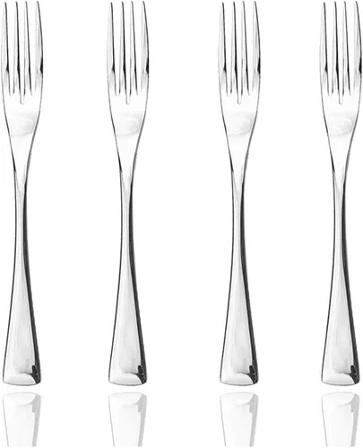 Miniatura 27 de JASHII Juego de cubiertos de 20 piezas de acero inoxidable multicolor para 4, utensilios de comida, incluye tenedores, cuchillos, cucharas, aptos