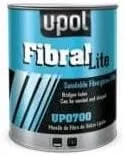 Miniatura 2 de U-POL Productos 0700 - Relleno de Fibra de Vidrio (3 Litros), Junto con Pasta BPO