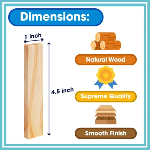 Miniatura 4 de Juego de bloques de construcción de madera, juguetes de construcción de bloques de tablones de 200 piezas, juguete educativo de madera STEM