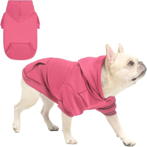 Miniatura 33 de SCENEREAL Sudadera de seguridad con capucha para perros grandes, medianos y pequeños, para niños y niñas, disfraz de perro suave con agujero para #1