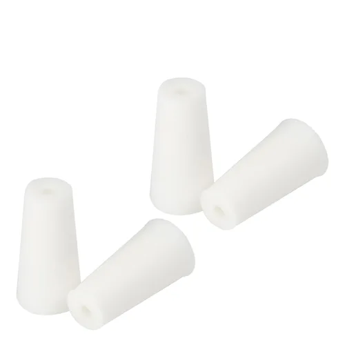 Miniatura 6 de Bettomshin Tapón cónico de silicona Carboy, adecuado para orificios de 3/8 pulgadas de diámetro, para elaboración casera, cerveza, vino, kombucha