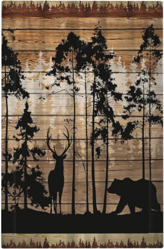 Miniatura 24 de Cubiertas Decorativas para Placas de Interruptor Boho Country Eucalipto Rústico Acuarela Hojas Verdes 2 Gang Placa de Pared Cubierta de Placa