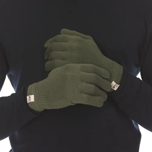 Miniatura 4 de Minus33 Merino Wool, guantes de lana, con revestimiento, negros