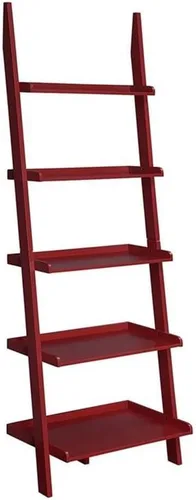 Miniatura 7 de Escalera para librero. De Convenience Concepts American Heritage, Madera Sólida, Negro
