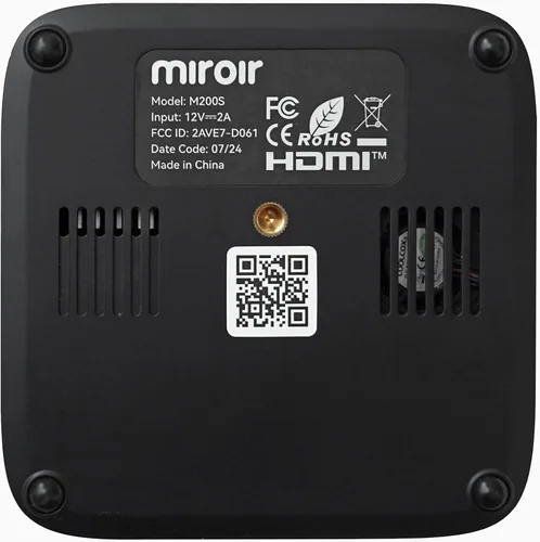 Miniatura 4 de Miroir Proyector portátil inteligente HD M200S - Transmisión de TV Android, enfoque automático, altavoces integrados, USB-C/HDMI, Wi-Fi/Bluetooth