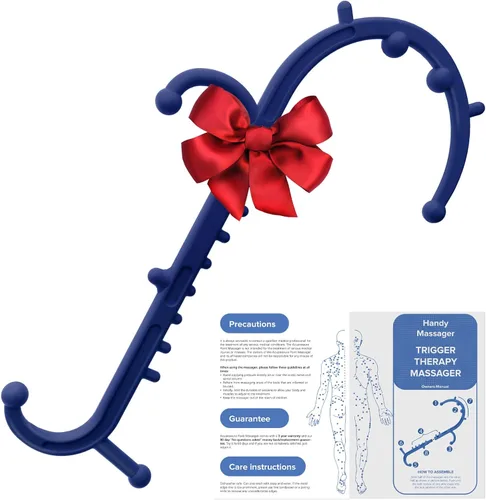 Miniatura 8 de Ranarose Masajeador de Tejido Profundo para Espalda y Cuello - Stick de Masaje para la Espalda para Alivio del Dolor, Removedor de Nudos Musculares