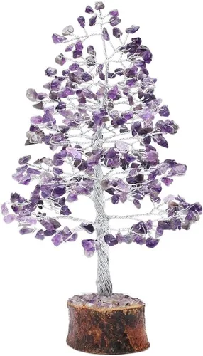 Miniatura 11 de Árbol de la vida de cristal de cornalina – Chakra para energía positiva, piedra preciosa hecha a mano, decoración de Feng Shui, bonsái de dinero