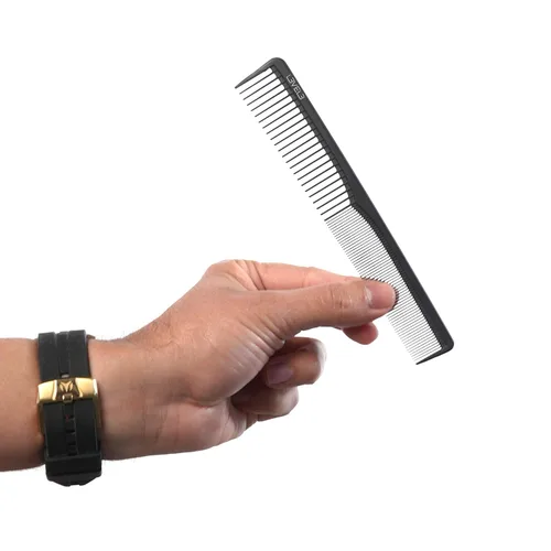 Miniatura 2 de L3 Juego de peine de carbono - Calidad profesional de peluquería y peluquería - Barbería y peluquería
