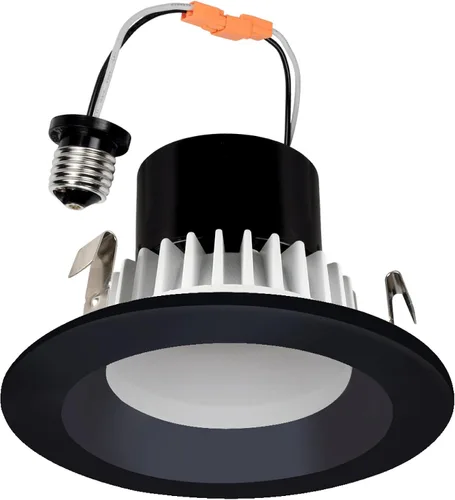 Miniatura 14 de Goodlite Foco descendente redondo LED de 4 pulgadas, 10 W (85 W igual), 850 lúmenes, 5CCT seleccionable 2700K-3000K-3500K-4100K-5000K, CRI90, Blanco