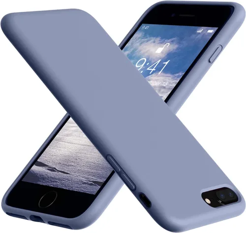 Miniatura 10 de Vooii Funda compatible con iPhone 8 Plus, iPhone 7 Plus, protección de goma de gel de silicona suave, forro de microfibra, carcasa rígida a prueba