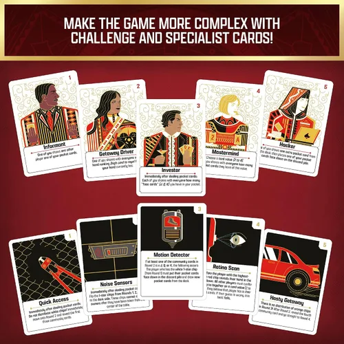 Miniatura 6 de Thames & Kosmos: The Gang - Juego de cartas de póquer cooperativo