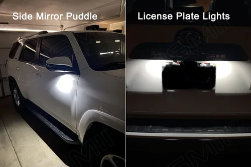 Miniatura 7 de Xpismii Paquete de 16 luces LED blancas para interiores de Toyota 4Runner 2010 2011 2012 2013 2014 2015 2016 2017 2018 2019 2020 2021 2022