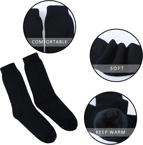 Miniatura 5 de Thermal Socks for Men - Winter Warm Socks Mens Womens for Cold Weather, Extreme Temperatures