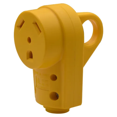 Miniatura 10 de NEMA 14-50R - Enchufe RV de 50 amperios, enchufe hembra de repuesto resistente de 125/250 V con mango de agarre ergonómico para RV, cámper