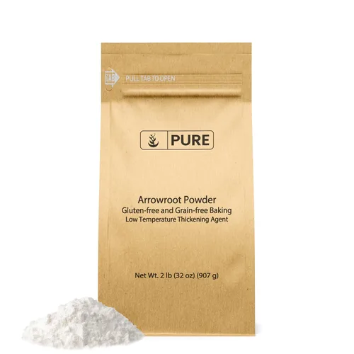 Pure Original Ingredients Polvo de arrurruz (2 lb) Alternativa de almidón de maíz, espesante y aglutinante