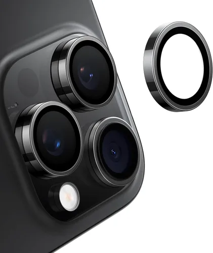 Miniatura 7 de TORRAS 3 años de durabilidad definitiva para iPhone 15 Pro Max/15 Pro protector de lente de cámara - Ajuste invisible 1:1 y claridad ultra, vidrio