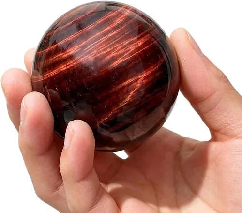 Miniatura 41 de 4-5cm/1.57-1.96 pulgadas - Esfera de cristal de amatista natural pulida a mano, esfera decorativa de cristales curativos, bola de cristales