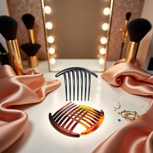 Miniatura 6 de 3 peines de 7 dientes, pinza de plástico para el cabello, peines laterales para el cabello, accesorio para el cabello para mujeres y niñas