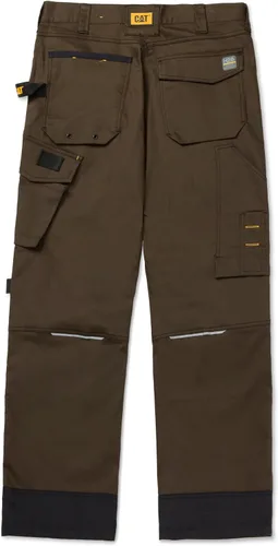 Miniatura 5 de CAT H2O Defender - Pantalones de trabajo resistentes al agua para hombre con rodillas reforzadas, bolsillo tipo cargo con fuelle y bolsas