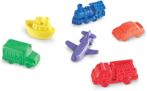 Miniatura 6 de Learning Resources Mini Motors juego divertido para contar y clasificar, habilidad matemática temprana, juego de 72 piezas, para niños de 3 años