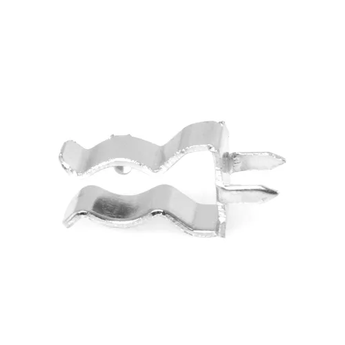 Miniatura 4 de Clip de fusible 30 piezas latón plateado estaño para 0.197x0.787 in tubo de cerámica de vidrio fusible rápido