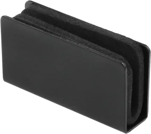 Miniatura 3 de Abrazaderas magnéticas de vidrio de 4 piezas, 1.57 x 0.83 x 0.41 pulgadas, color negro