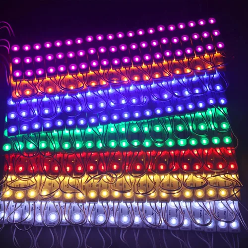 Miniatura 5 de 200pcs 3 LED Sign Storefront Lights Module Red Super Bright 5630 5730 SMD Impermeable para Letreros de Carta Publicidad Señales con Cinta Adhesiva
