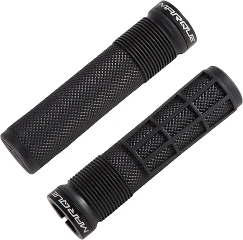 Miniatura 7 de MARQUE Race Mountain Bike Handlebar Grips – Collar de anillo de bloqueo único MTB y BMX para manillar de bicicleta con agarre antideslizante