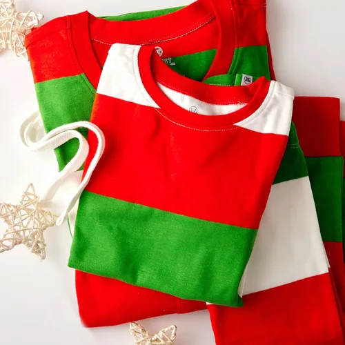 Miniatura 4 de HonestBaby - Pijama familiar navideña de algodón orgánico