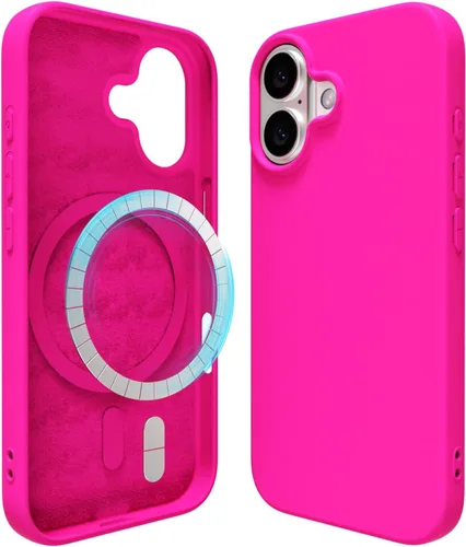 Miniatura 164 de oakxco Funda de silicona para iPhone 12 Pro Max, magnética, compatible con carga inalámbrica Magsafe, cubierta protectora de goma suave y delgada