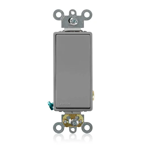 Leviton 5621-2GY, PEQUEÑO, Gris