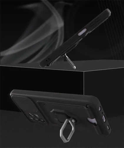 Miniatura 6 de Funda cruzada compatible con Samsung Galaxy A52, funda de teléfono con correa y soporte para tarjetas, anillo magnético con soporte