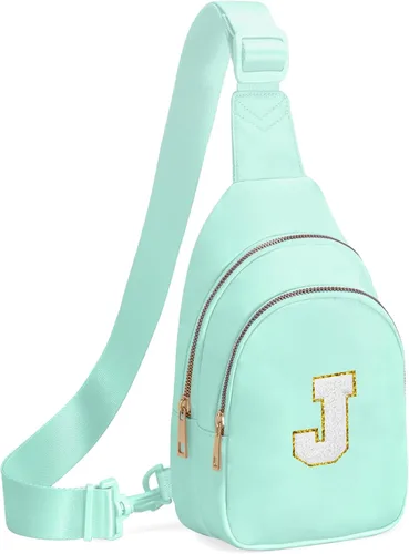 Miniatura 124 de Regalos de cumpleaños Viverte para niñas de 7, 8, 9, 10, 11, 12, 13 años, pequeño bolso cruzado de hombro con inicial, bolso cruzado de hombro