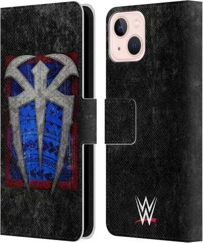 Miniatura 75 de Head Case Designs Officially Licensed WWE Distressed Logo Roman Reigns Leather Wallet Case Compatible with Apple iPhone 11