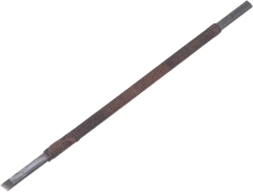 Miniatura 6 de uxcell Cuchillo para tallar cinceles de madera, 0.138 in de acero al manganeso punta plana herramienta de mano para carpintería Graver 5.512 in